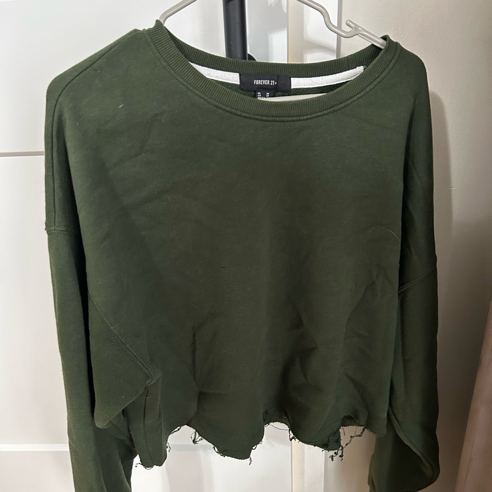 Cropped Crewneck